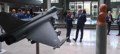 24.3.2025., Pariz, Francuska - Ministar obrane Ivan Anusic posjetio je tvrtku Dassault, proizvodjaca aviona Rafale. Photo: MORH/F. Klen/PIXSELL