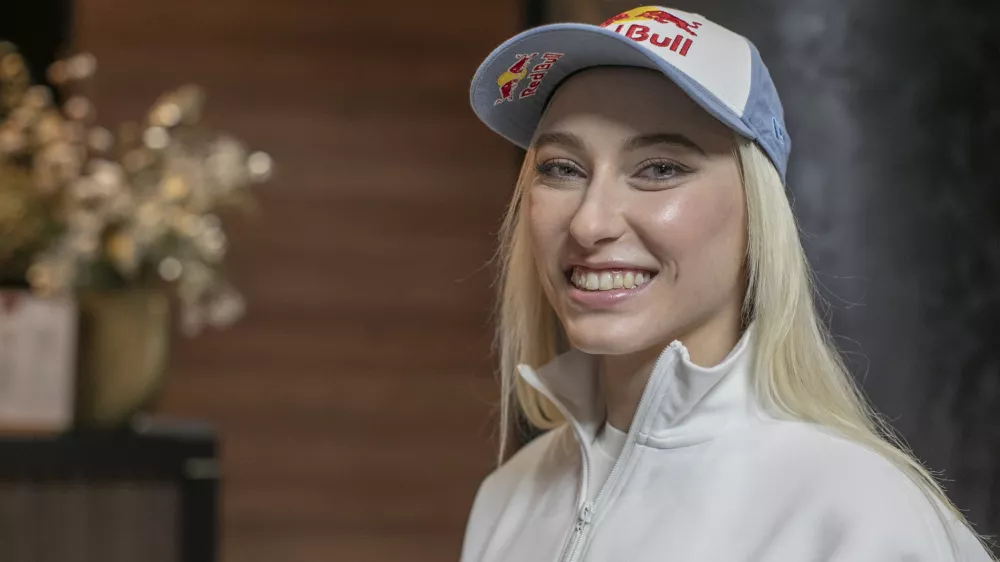 29.11.2024 - Janja Garnbret, slovenska &scaron;portna plezalkaFOTO: LUKA CJUHA