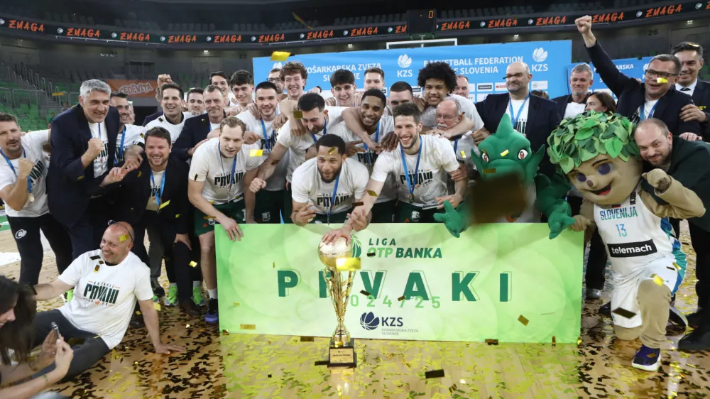 09.06.2025 Košarka Cedevita Olimpija - Krka finaleFoto: Luka Cjuha