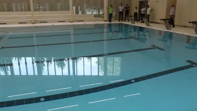 24.06.2025 - Kopališče Vevče - ogled zaključka gradnje pred odprtjemFoto: Luka Cjuha