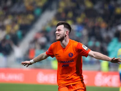 - 3. gol. 14.05.2025. - Nogomet, finale pokala Union, NK Koper - NK Celje. Foto: Bojan Velikonja 