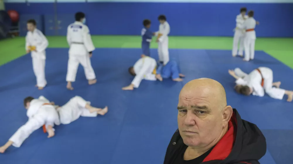 ﻿- 04.11.2021 - Marjan Fabjan, judoist - ustanovitelj in glavni trener kluba Judo klub Z'dežele Sankaku Celje, ki je proizvedel vrsto mednarodno zelo uspešnih tekmovalcev v judu /FOTO: Jaka Gasar