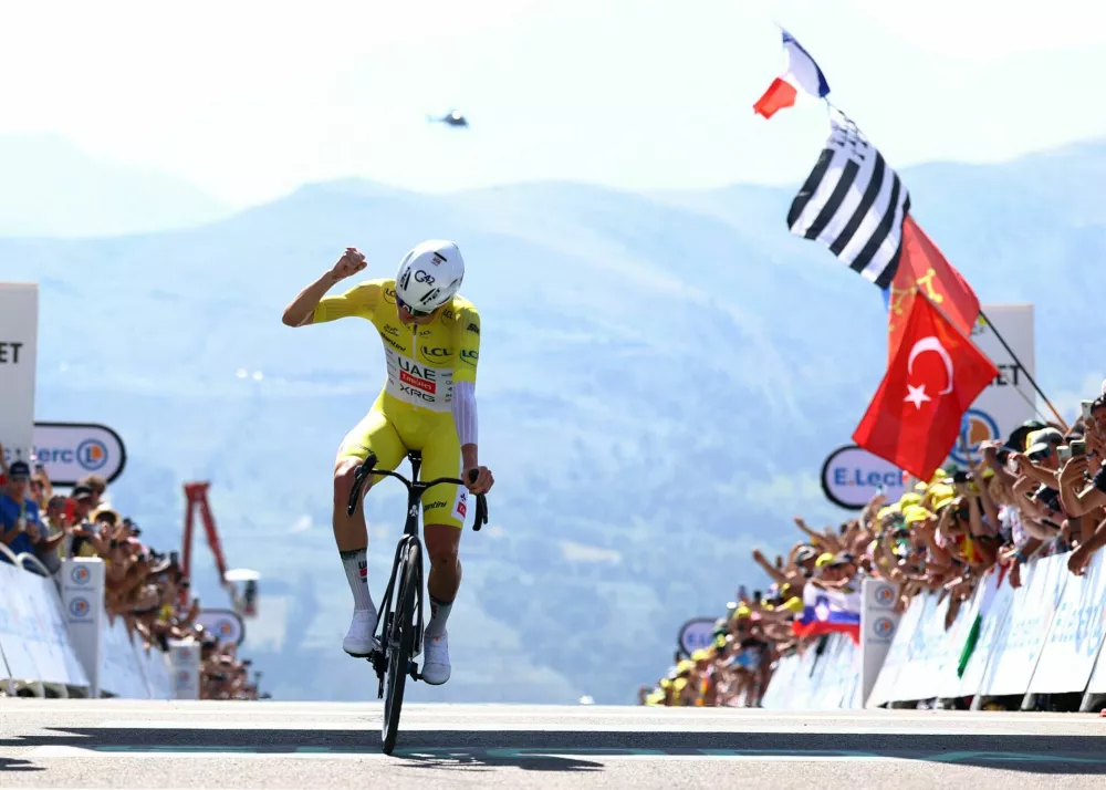 Rumena puščica slavila še na gorskem kronometru