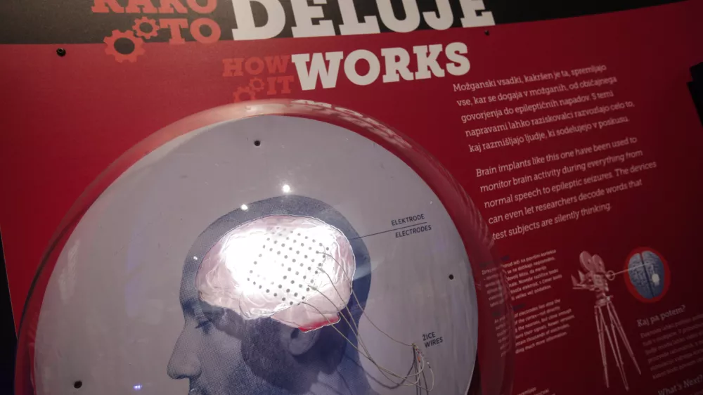 ﻿- 15.05.2014 GR v Ljubljani - potujoča razstava »Možgani – podnaslovljena Zgodba od znotraj «, - poučna, sodobna in interaktivna razstava ki se opira na raziskave in tehnologijo 21. stoletja. - pripravil Ameriški naravoslovni muzej iz New Yorka  //FOTO: Luka Cjuha.