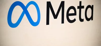 FILE PHOTO: A Meta logo is pictured at a trade fair in Hannover Messe, in Hanover, Germany, April 22, 2024. REUTERS/Annegret Hilse//File Photo