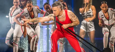 koncert Robbie Williams Trst / Foto: Simone Di Luca