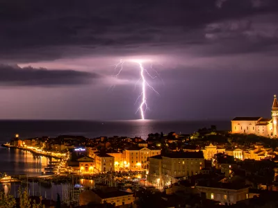 Meteoinfo Slovenija, Pitan, strela / Foto: Aleš Rozman