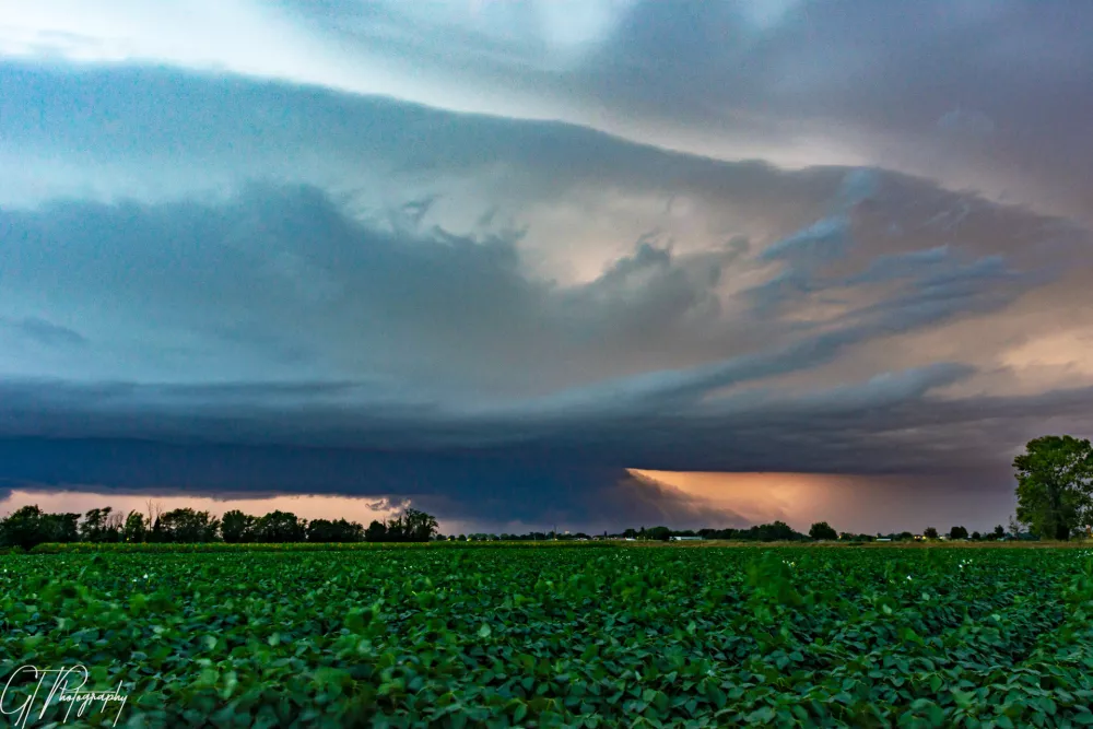 Palmanova, nevihta, Meteoinfo Slovenija, lovci na nevihte, Italija / Foto: Tim Grešak