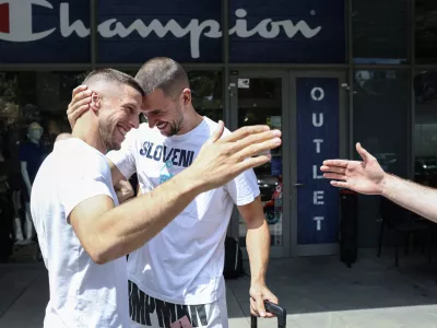 Aleksej Nikolič- 23.07.2025 - zbor ko&scaron;arkarske reprezentance pred začetkom priprav na evropsko prvenstvo//FOTO: Jaka Gasar