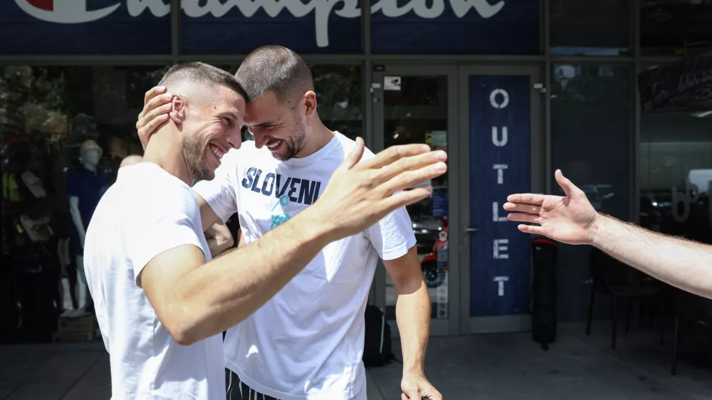 Aleksej Nikolič- 23.07.2025 - zbor košarkarske reprezentance pred začetkom priprav na evropsko prvenstvo//FOTO: Jaka Gasar