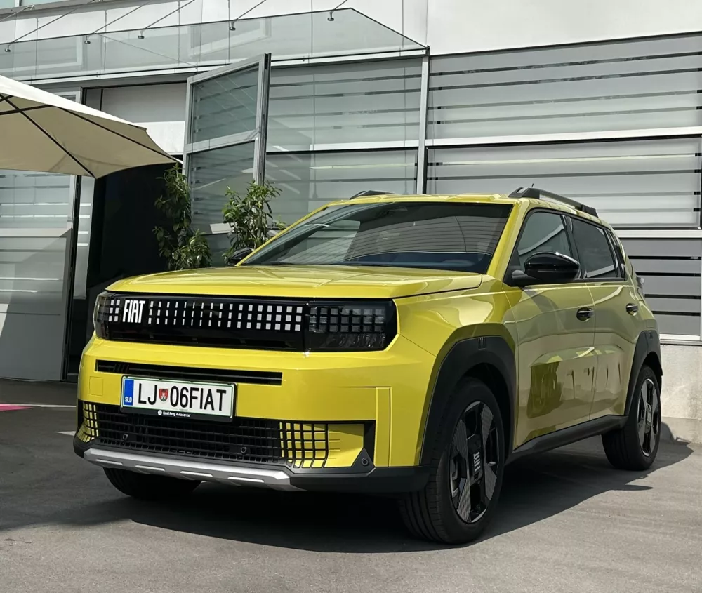 Fiat grande panda naj bi letos v Sloveniji na&scaron;el okrog 200 kupcev. / Foto: Matjaž Terzič