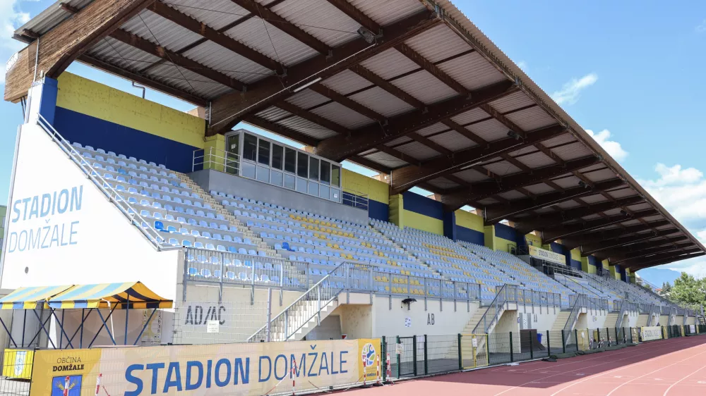 Domžalski stadion bo v nedeljo odprt tudi za gledalce