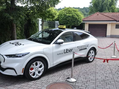 - 20.05.2025 - dogodek ob vstopu Uberja na slovenski trg, ki ga gosti ameriška odpravnica poslov Melania Arreaga; Rezidenca ameriškega veleposlanika - Uber//FOTO: Jaka Gasar