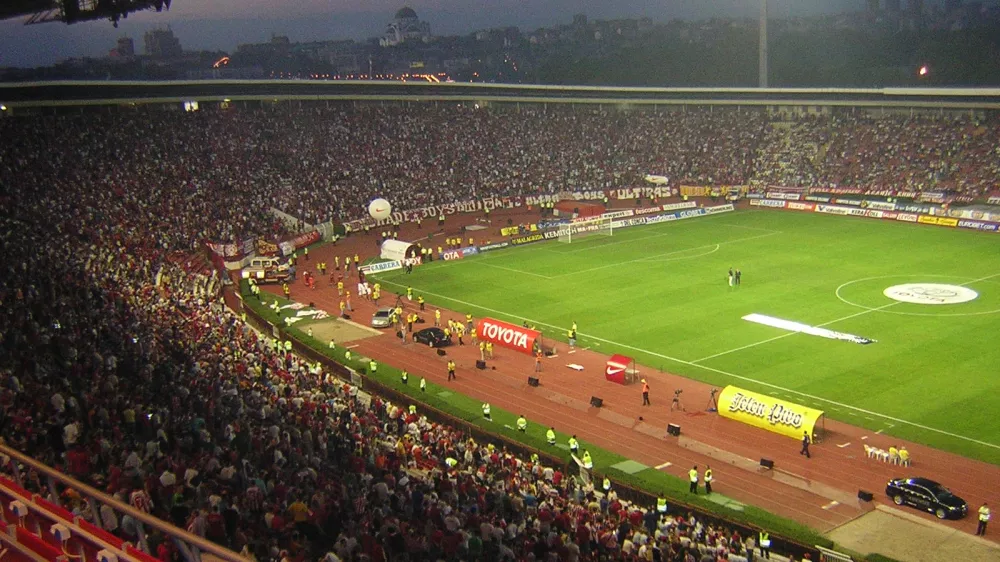 Marakana/Crvena ZvezdaFOTO:Matic FlajšmanOPOMBA:Za objavo v časniku Direkt