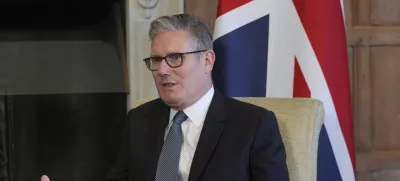 24 July 2025, United Kingdom, Buckinghamshire: British Prime Minister Keir Starmer speaks during a meeting with Indian Prime Minister Narendra Modi at Chequers, the UK Prime Minister's country residence near Aylesbury. Photo: Kin Cheung/PA Wire/dpa