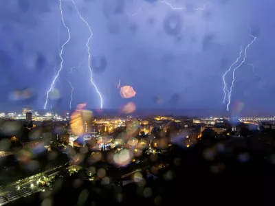 neurja nad Reko na Hrvaškem