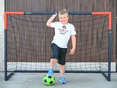 Jaka Škof Foto: Humanitarno društvo Srčni Lev