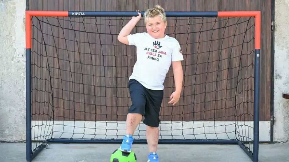 Jaka Škof Foto: Humanitarno društvo Srčni Lev