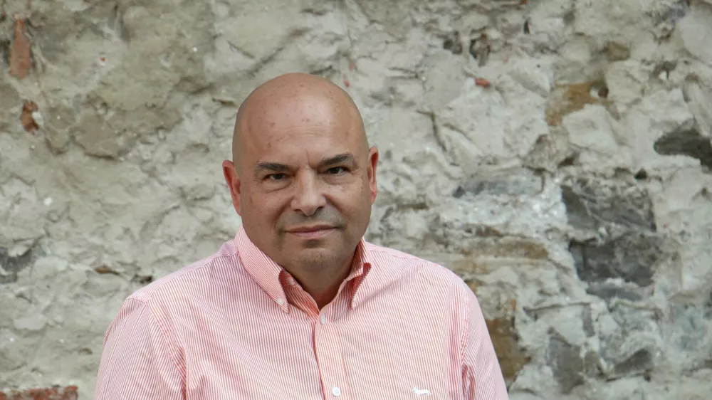 - 17.10.2022 - Dr. Stefano Lusa, slovensko-italijanski zgodovinar, novinar in publicist, dnevnikov kolumnist//FOTO: Tomaž Skale