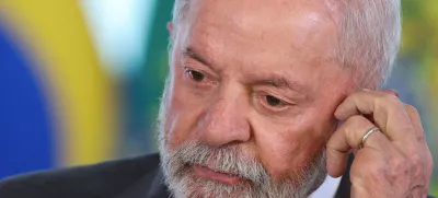 Brazil's President Luiz Inacio Lula da Silva attends a ceremony at the Planalto Palace, in Brasilia, Brazil, July 30, 2025. REUTERS/Adriano Machado