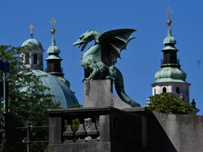 (FOTO) Pogled na Ljubljano z Ljubljanice
