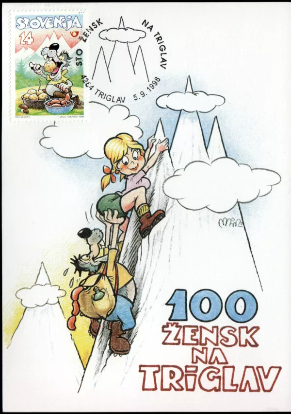 razglednica aljažev stolp triglav / Foto: Janko Štampfl