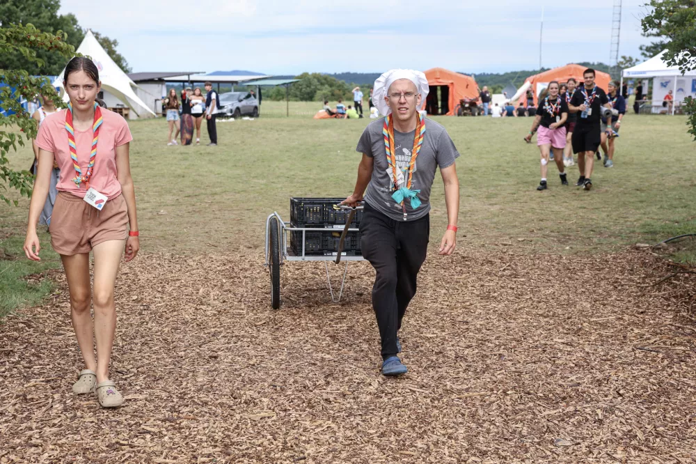 - 02.08.2025 - Zlet 2025 – največje vseslovensko taborjenje mladih, Sežana//FOTO: Jaka Gasar