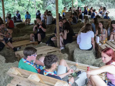 - 02.08.2025 - Zlet 2025 – največje vseslovensko taborjenje mladih, Sežana//FOTO: Jaka Gasar