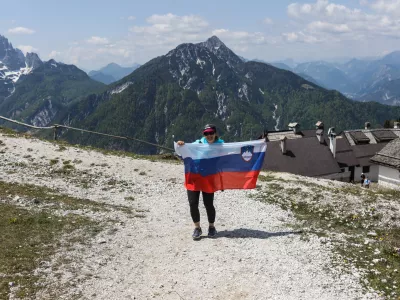 - Slovenski navijači.- 27.05.2023 - Kolesarska dirka po Italiji Giro d'Italia 2023 – 20. etapa - gorski kronometer Trbiž - Svete Višarje (18,6 km),//FOTO: Bojan Velikonja