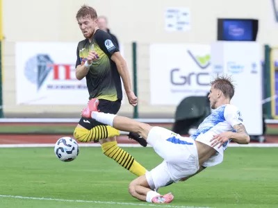 Matej Malenšek - 01.08.2025 - nogomet - 1. SNL - Kalcer Radomlje - Domžale //FOTO: Jaka Gasar