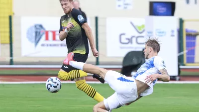 Matej Malenšek - 01.08.2025 - nogomet - 1. SNL - Kalcer Radomlje - Domžale //FOTO: Jaka Gasar