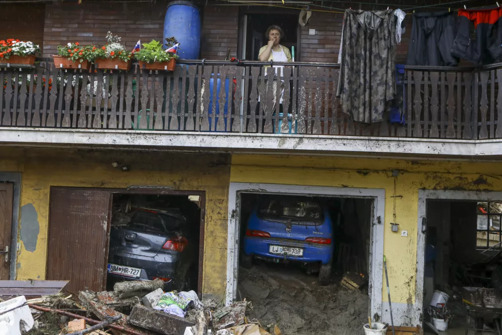 Stahovica pri kamniku05.08.2023 najhujše poplave v zgodovini Slovenije - slovenija pod vodo - poplave - sanacija - čiščenje - PREGLED LETA 2023FOTO: Luka Cjuha