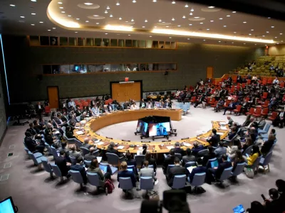 Israel's Ambassador Danny Danon addresses during a meeting of the United Nations Security Council, following Israel's attack on Iran, at U.N. headquarters in New York City, U.S., June 13, 2025. REUTERS/Eduardo Munoz