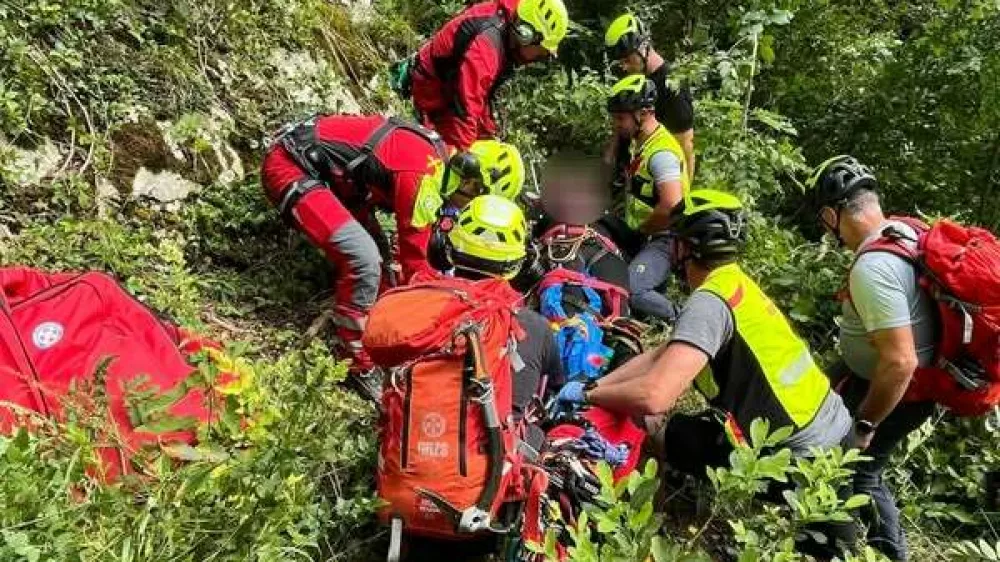 GRS, reševanje, kanjon Jerečica