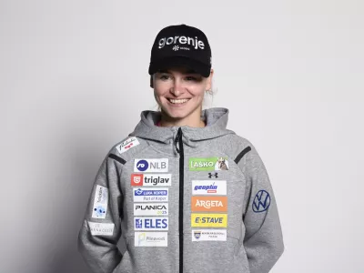 Nika Vodan (Križnar)08.10.2024 Predstavitev reprezentanc Smučarske zveze Slovenije SZS, Ljubljanski grad FOTO: Nik Erik Neubauer