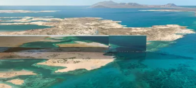 Ferrari Press AgencyMarina 1Ref 1655418/02/2025See Ferrari textPictures must credit: NEOM The mega construction project in Saudi Arabia called NEOM has unveiled a new development as part of its horizontal city, The Line.The groundbreaking Hidden Marina, the first segment of The Line, will stretch for 2.5 km and be 500m high.The development will comprise three interconnected modules and is expected to accommodate over 200,000 residents.The Line is set to be the centrepiece of the NEOM project in northwestern Saudi Arabia, which is one of 14 giga projects being developed in the country as part of its plan to minimise its economic reliance on oil.The horizontal garden city built without cars, streets, or carbon emissions aims to create a more sustainable future for the country. It is intended to eventually be 170km long with recent reports saying the first phase will be around 2.4 km and be ready by 2030.The Hidden Marina will be situated where The Line meets the Red SeaIt will have a built-up area surpassing 21 million square meters, dwarfing global benchmarks such as the Burj Khalifa, which has a built-up area of 350,000 square meters.OPS: Render of the Hidden Marina at The Line, part of the Saudi Arabia NEOM development.Picture supplied by Ferrari,Image: 965561411, License: Rights-managed, Restrictions:, Model Release: no