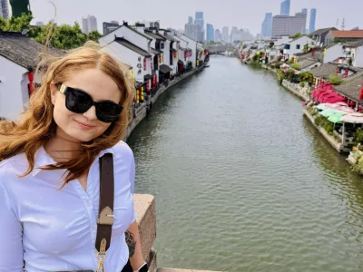 Katarina Založnik na Kitajskem / Foto: Osebni Arhiv