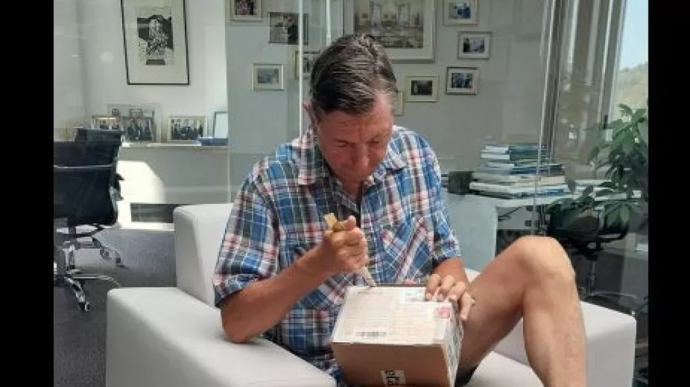 Borut Pahor instagram kumarice Eta Mercator