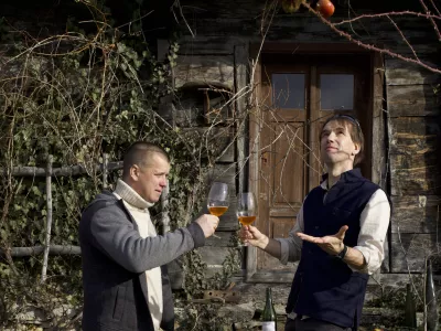 Sergej (levo) in Aleksij Skrbin (desno) 