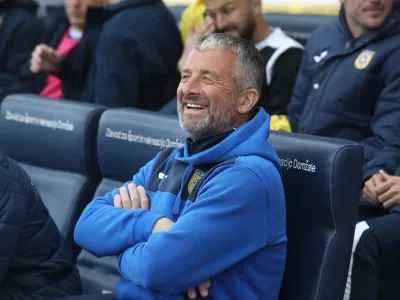 trener Domžal Dejan Djuranović - 16.04.2022 – nogomet - Domžale: Koper, Prva liga Telemacha, 31. krog //FOTO: Luka Cjuha