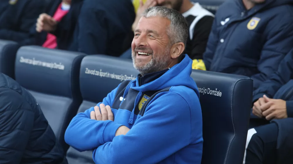 trener Domžal Dejan Djuranović - 16.04.2022 – nogomet - Domžale: Koper, Prva liga Telemacha, 31. krog //FOTO: Luka Cjuha