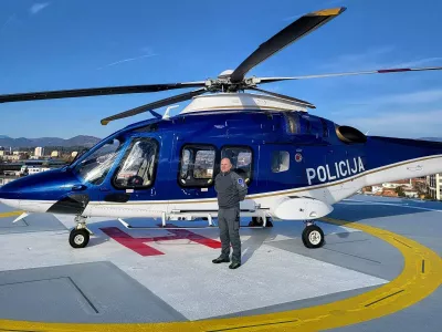 Gregor Kovač, vodja korporativne varnosti in organizacijski vodja heliporta Splošne bolnišnice Celje