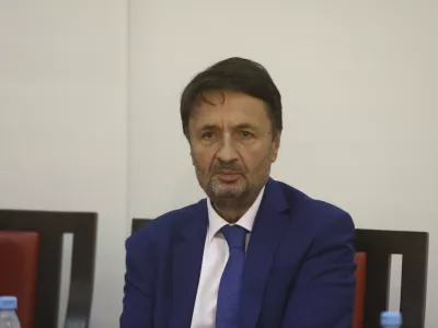 župan Občine Zagorje ob Savi Matjaž Švagan- 04.10.2023 - 23. Slovenska GAZELA 2023 – regijski izbor najboljših najhitreje rastočih podjetij v organizaciji časnika Dnevnik – razglasitev Savinjsko-zasavske gazele 2023 v Zagorju ob Savi //FOTO: Luka Cjuha