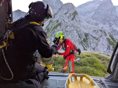 Tilen Rakušček (GRS Tolmin), Maja Jereb (GRS Ljubljana), Vito Ivanc (GRS Škofja Loka)