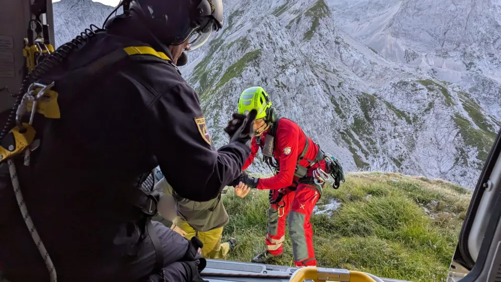 Tilen Rakušček (GRS Tolmin), Maja Jereb (GRS Ljubljana), Vito Ivanc (GRS Škofja Loka)
