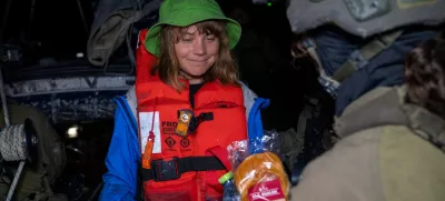 An Israeli solider passes a bun to Greta Thunberg onboard the Gaza-bound British-flagged yacht "Madleen" after Israeli forces boarded the charity vessel as it attempted to reach the Gaza Strip in defiance of an Israeli naval blockade, in this still image released on June 9, 2025. Israel Foreign Ministry via X/Handout via REUTERS  THIS IMAGE HAS BEEN SUPPLIED BY A THIRD PARTY MANDATORY CREDIT   TPX IMAGES OF THE DAY