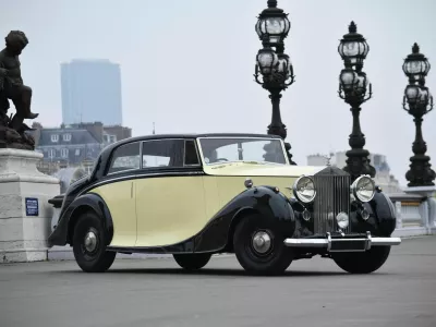 Simbol luksuza: Prvi povojni rolls-royce je bil silver wraith