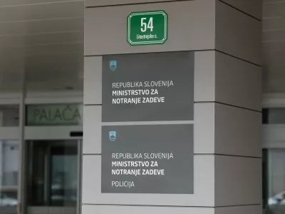 Ljubljana, ministrstvo za notranje zadeve.Izjava novega v. d. generalnega direktorja policije Senada Jusica po opravljeni primopredaji poslov.