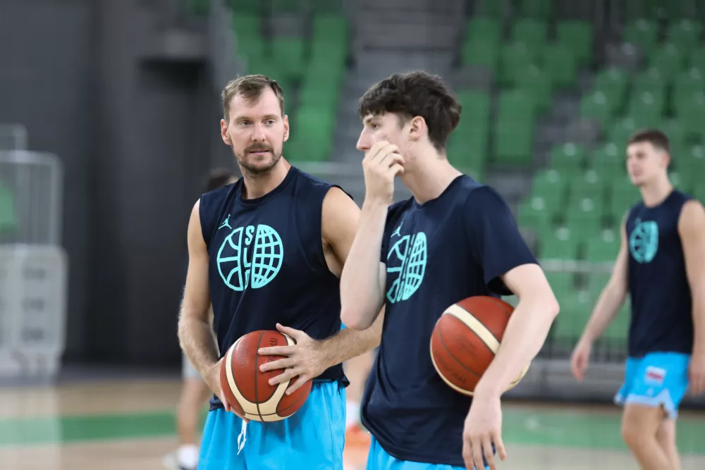 Zoran Dragič28.07.2025 - košarkarska reprezentanca Slovenije - priprave na Evropsko prvenstvoFoto: Luka Cjuha / Foto: Luka Cjuha