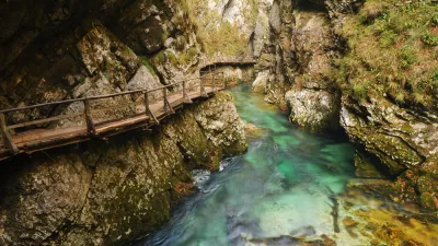 ﻿blejski vintgar, soteska